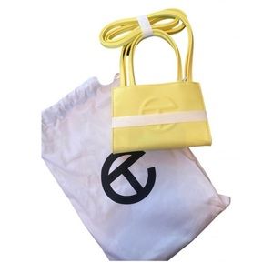 Telfar yellow bag, hard to find.